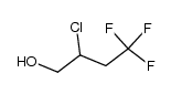 2-chloro-4,4,4-trifluorobutan-1-ol Structure