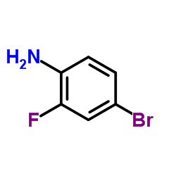 4-Bromo-2-fluoroaniline structure