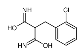 2-[(2-chlorophenyl)methyl]propanediamide Structure
