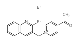 1-[1-[(2-bromoquinolin-3-yl)methyl]pyridin-4-yl]ethanone Structure