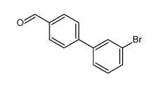 3'-BROMO-[1,1'-BIPHENYL]-4-CARBALDEHYDE structure