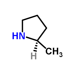 (R)-2-Methyl-pyrrolidine Structure