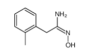 N-羟基-2-邻甲苯基-乙脒结构式