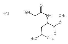 (S)-METHYL 2-((S)-2-AMINOPROPANAMIDO)-4-METHYLPENTANOATE HYDROCHLORIDE结构式