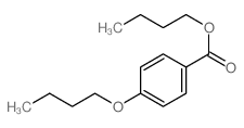 butyl 4-butoxybenzoate结构式