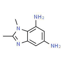 1H-Benzimidazole-5,7-diamine,1,2-dimethyl-(9CI) Structure