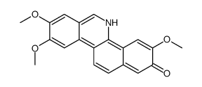 3,8,9-trimethoxy-5H-benzo[c]phenanthridin-2-one Structure