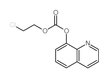 2-chloroethyl quinolin-8-yl carbonate structure