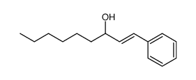 (E)-1-phenylnon-1-en-3-ol Structure
