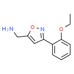 5-Isoxazolemethanamine,3-(2-ethoxyphenyl)-(9CI) picture