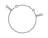 1,4-dioxacyclotetradecane-5,14-dione Structure