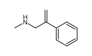 N-methyl-2-phenylallylamine Structure