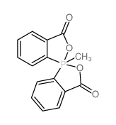 1-methyl-1,1'-spirobi[2,1λ5-benzoxaphosphole]-3,3'-dione Structure