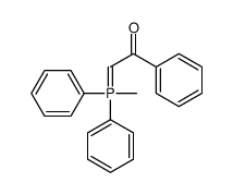 2-[methyl(diphenyl)-λ5-phosphanylidene]-1-phenylethanone Structure
