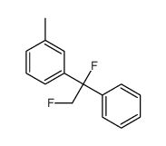 1-(1,2-difluoro-1-phenylethyl)-3-methylbenzene结构式