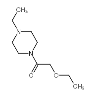 Piperazine,1-(ethoxyacetyl)-4-ethyl- Structure