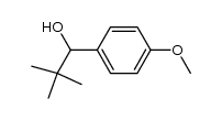 1-(4-Methoxyphenyl)-2,2-dimethyl-1-propanol结构式