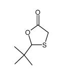2-tert-Butyl-1,3-oxathiolan-5-one Structure