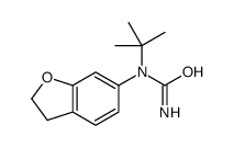 1-tert-butyl-1-(2,3-dihydro-1-benzofuran-6-yl)urea Structure