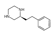 Piperazine, 2-(2-phenylethyl)-, (2S)- (9CI) structure