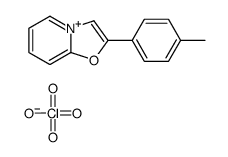 2-(4-methylphenyl)-[1,3]oxazolo[3,2-a]pyridin-4-ium,perchlorate Structure