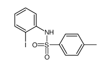 N-(2-碘苯基)-4-甲基苯磺酰胺结构式