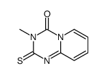 3-methyl-2-sulfanylidenepyrido[1,2-a][1,3,5]triazin-4-one结构式