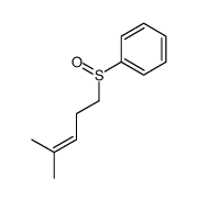 4-methylpent-3-enylsulfinylbenzene Structure