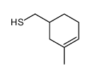 (3-methylcyclohex-3-en-1-yl)methanethiol Structure