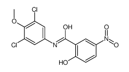 N-(3,5-dichloro-4-methoxyphenyl)-2-hydroxy-5-nitrobenzamide Structure