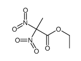 ethyl 2,2-dinitropropanoate结构式