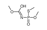 methyl N-[methoxy(methylsulfanyl)phosphoryl]carbamate Structure