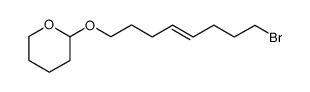 1-Brom-8-(tetrahydro-2-pyranoxy)-n-octen Structure
