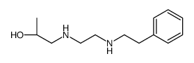 (2S)-1-[2-(2-phenylethylamino)ethylamino]propan-2-ol Structure