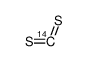 carbon disulfide, [14c]结构式