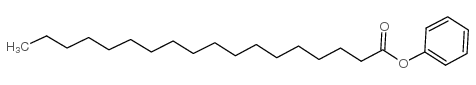 Octadecanoic acid,phenyl ester Structure