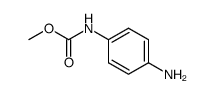 N-(4-aminophenyl)carbamic acid methyl ester结构式