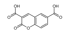 2-Oxo-α-chromene-3,6-dicarboxylic acid结构式