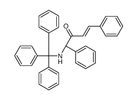(1S)-1,4-diphenyl-1-(tritylamino)but-3-en-2-one Structure
