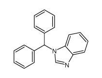 1-(Diphenylmethyl)-1H-benzimidazole Structure