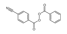 benzoyl 4-cyanobenzenecarboperoxoate结构式