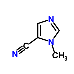 1-Methyl-1H-imidazole-5-carbonitrile structure