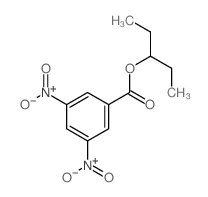 pentan-3-yl 3,5-dinitrobenzoate结构式