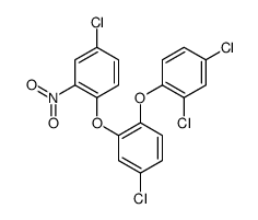 4-chloro-1-[5-chloro-2-(2,4-dichlorophenoxy)phenoxy]-2-nitrobenzene Structure