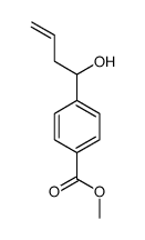 methyl 4-(1-hydroxybut-3-enyl)benzoate Structure