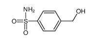 Benzenesulfonamide, 4-(hydroxymethyl)- (9CI) structure