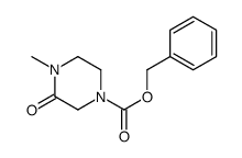 benzyl 4-methyl-3-oxopiperazine-1-carboxylate结构式