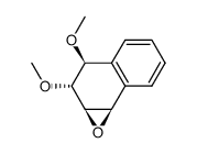 r,t-1,2-dimethoxy-c,c-3,4-epoxy-1,2,3,4-tetrahydronaphthalene结构式