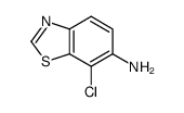 6-Benzothiazolamine,7-chloro-(9CI) Structure