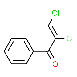 2-Propen-1-one, 2,3-dichloro-1-phenyl- (9CI)结构式